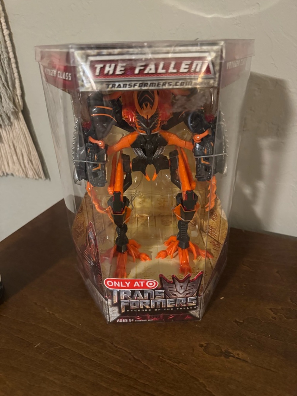 Hasbro Transformers The Fallen Orange and Black Action Figure
